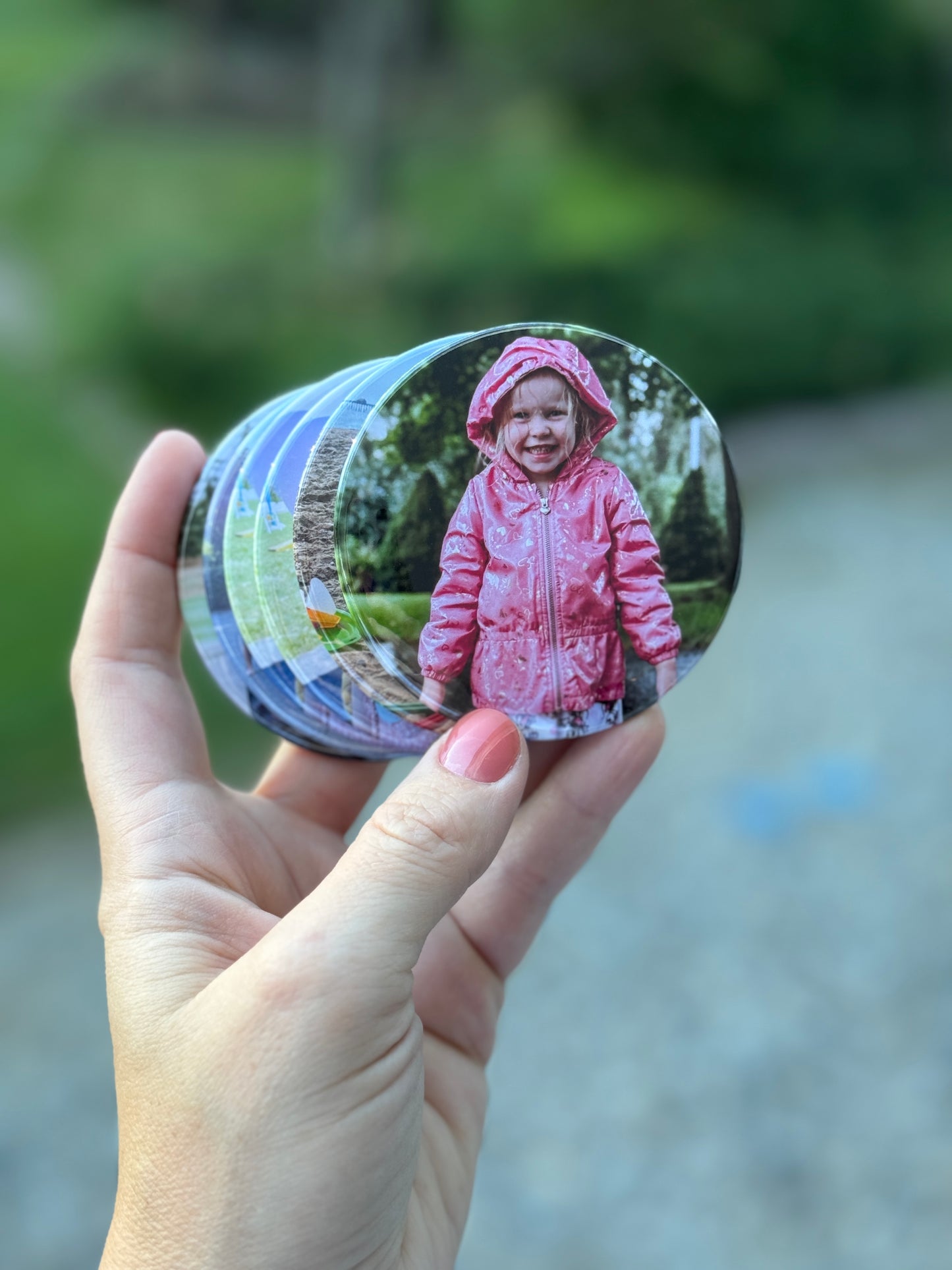 3" Round Photo Magnets – Pack of 6